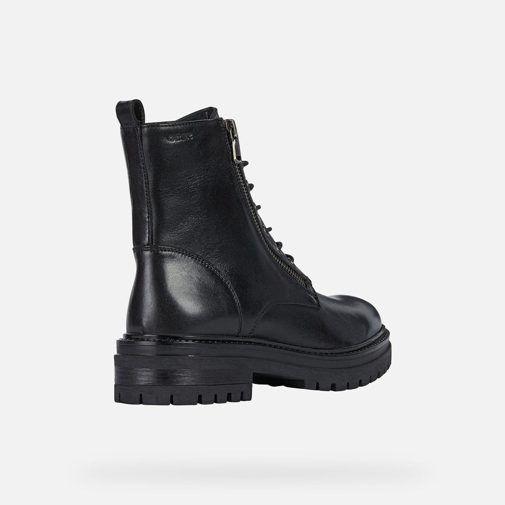 Geox Bayan Ankle Bot Siyah - Iridea - ZDA-206439